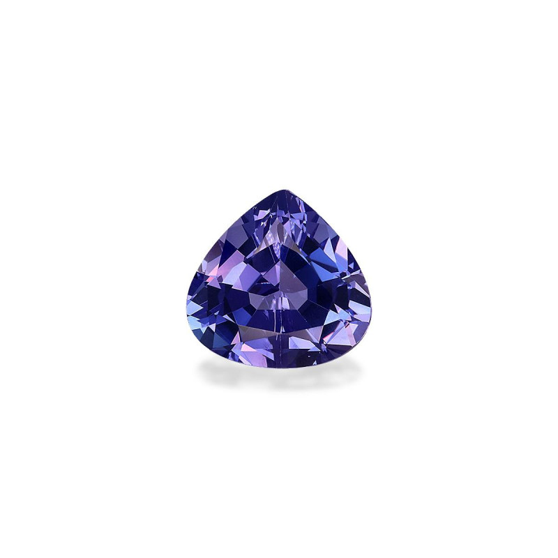 Pear-cut Tanzanite Violet Blue 5.38 carats
