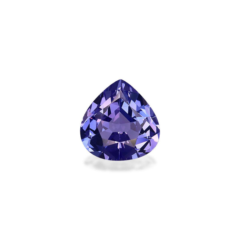 Pear-cut Tanzanite Violet Blue 3.28 carats