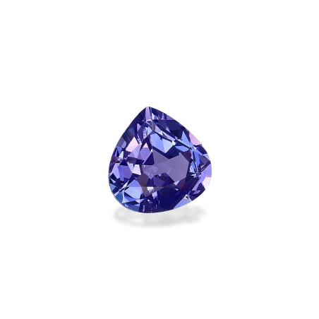 Pear-cut Tanzanite Violet Blue 3.28 carats