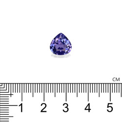 Peervormige Tanzaniet Violet Blauw 3,28 karaat