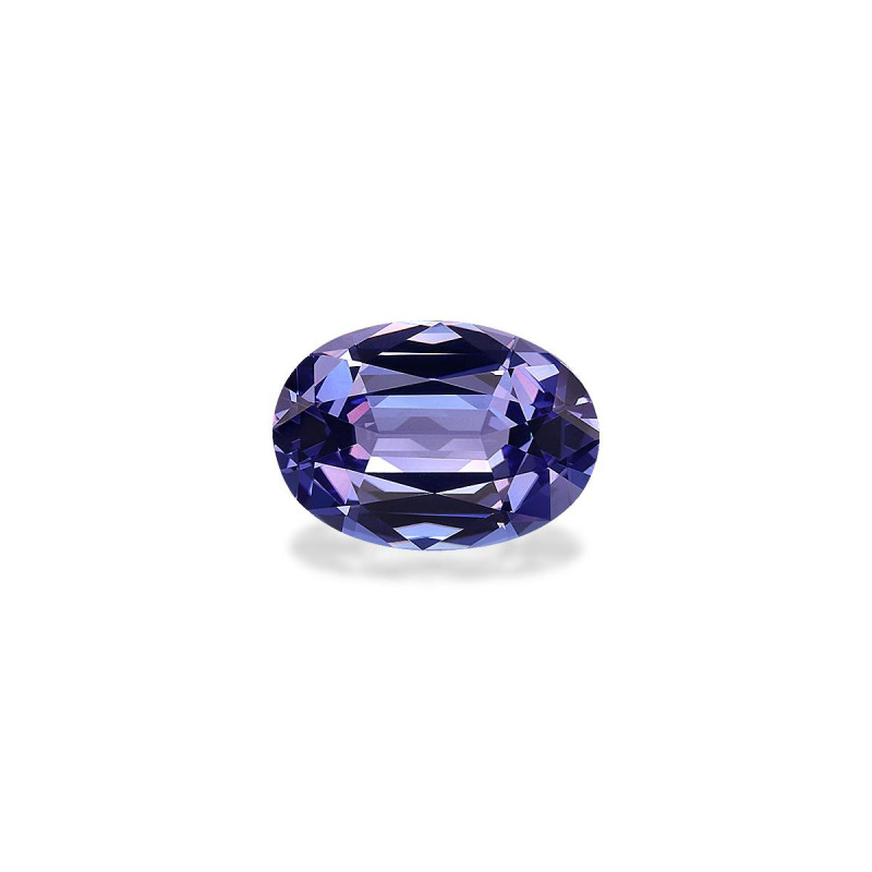 Tansanit lengte OVAL Violettblau 4.44 karaten