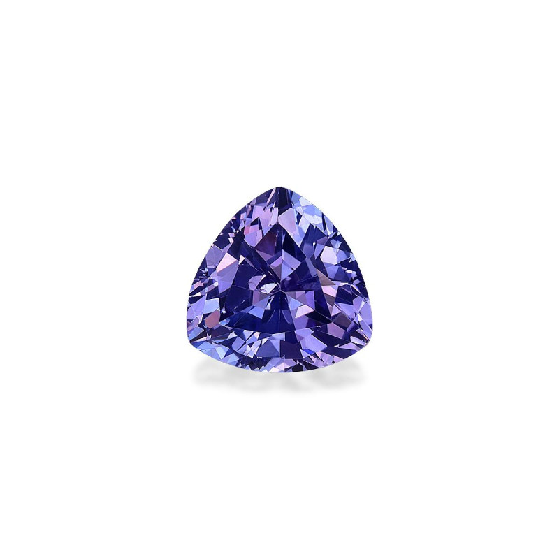 Tansanit lengte Trilliant Violettblau 4.02 karaten