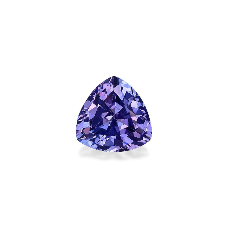 Tanzanite taille Trilliant Violet Blue 4.02 carats