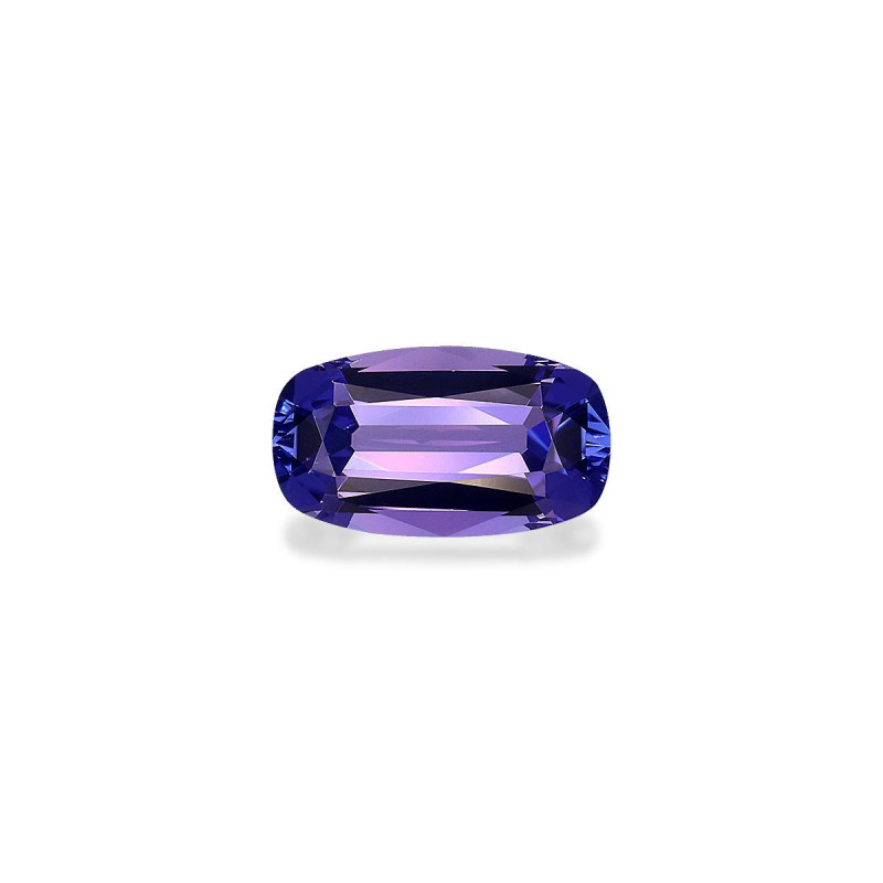 CUSHION-cut Tanzanite Violet Blue 3.09 carats