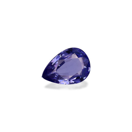 Pear-cut Tanzanite Violet Blue 2.92 carats