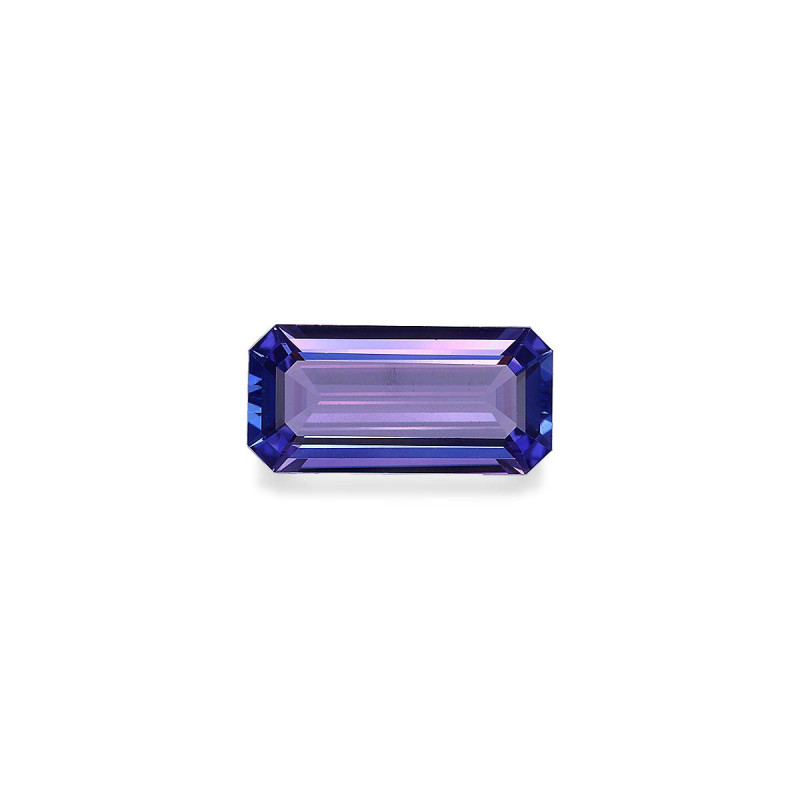 RECTANGULAR-cut Tanzanite Violet Blue 3.11 carats