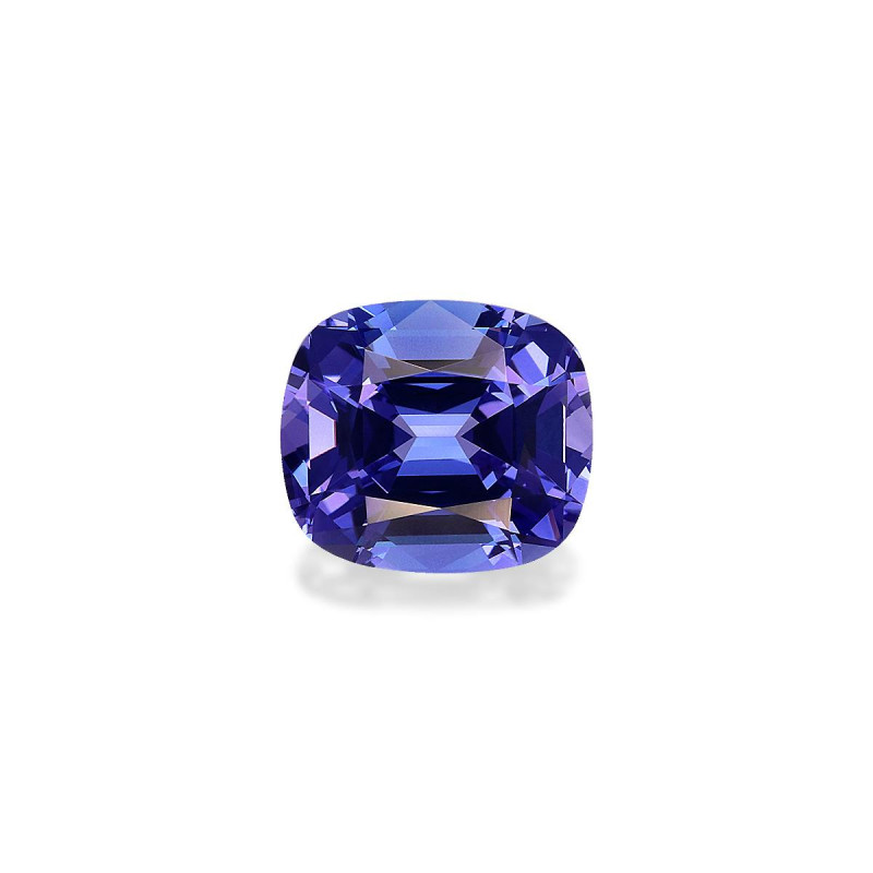CUSHION-cut Tanzanite Violet Blue 2.66 carats