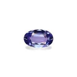 Ovale geslepen Tanzanite Violet Blauw 4.13 karaat
