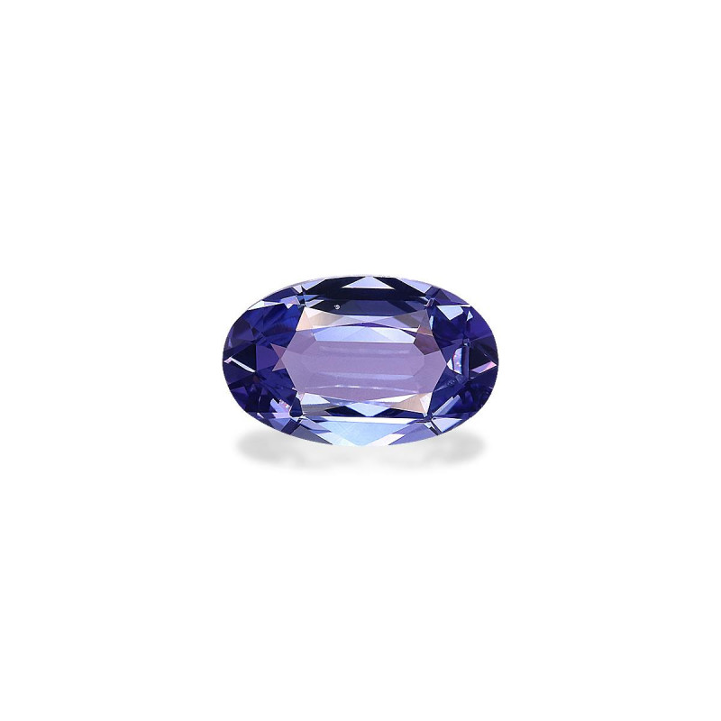 Tansanit lengte OVAL Violettblau 4.13 karaten