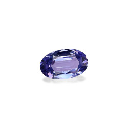 Ovale geslepen Tanzanite Violet Blauw 4.13 karaat