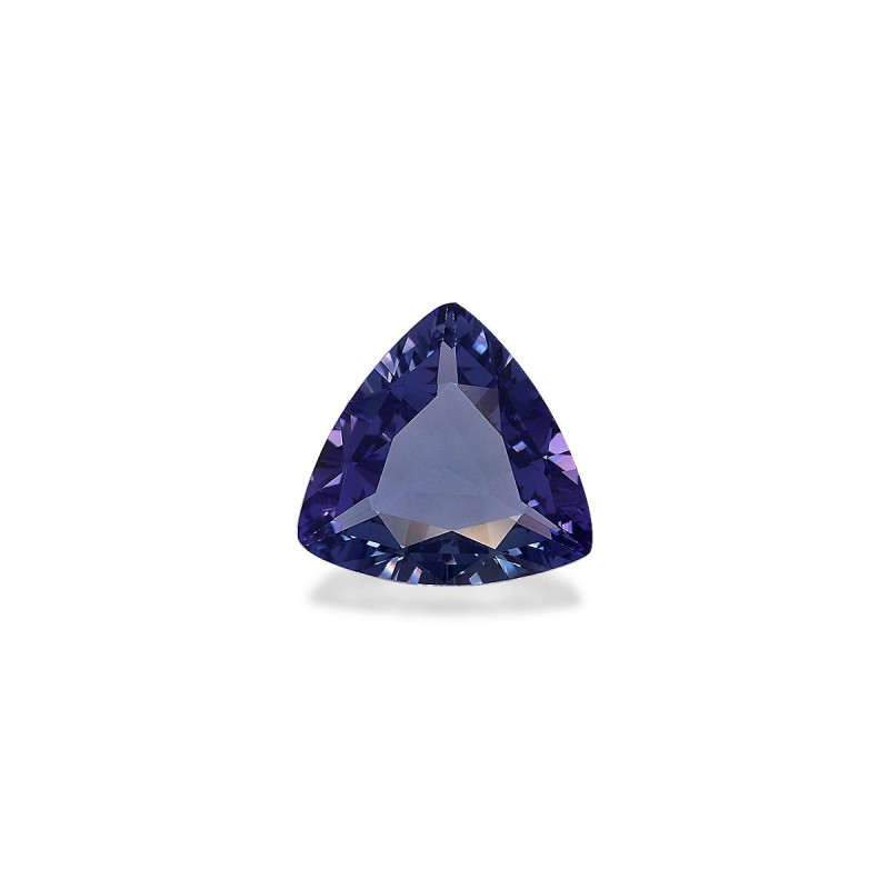 Trilliant-cut Tanzanite Violet Blue 3.81 carats