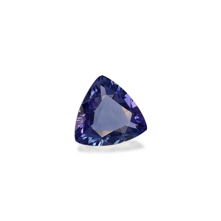 Trilliant-cut Tanzanite Violet Blue 3.75 carats