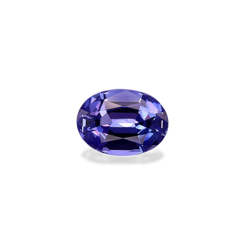 Tansanit lengte OVAL Violettblau 2.04 karaten