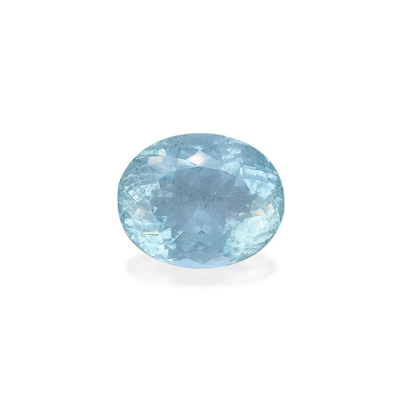 Aigue-Marine taille OVALE Baby Blue 52.30 carats