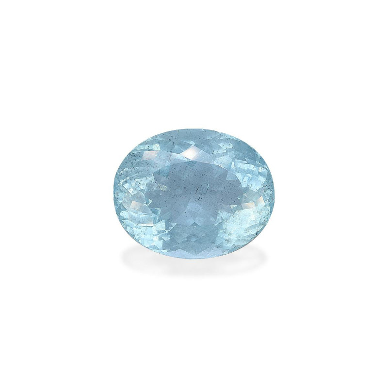 Aquamarin lengte OVAL Baby blau 52.30 karaten