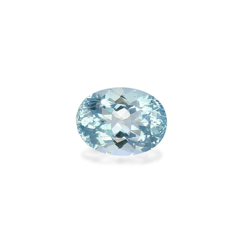 Aigue-Marine taille OVALE Baby Blue 4.72 carats