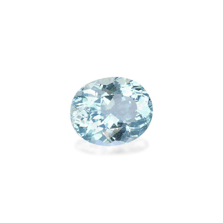 Aguamarina taille OVALE Baby Blue 5.74 carats