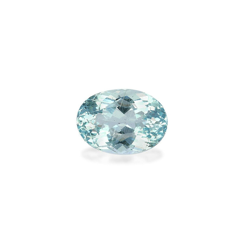 Aquamarin lengte OVAL Baby blau 8.06 karaten