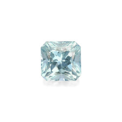 Vierkant geslepen Baby Blauwe Aquamarijn van 7,67 karaat