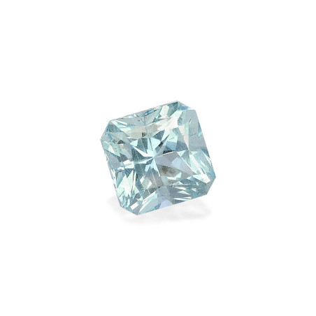 Aguamarina taille CARRÉ Baby Blue 7.60 carats