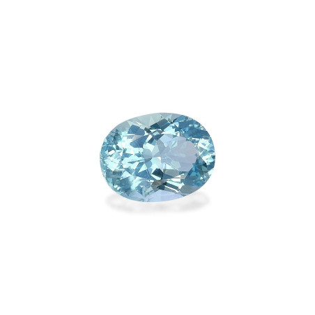 Aguamarina taille OVALE Ice Blue 5.99 carats