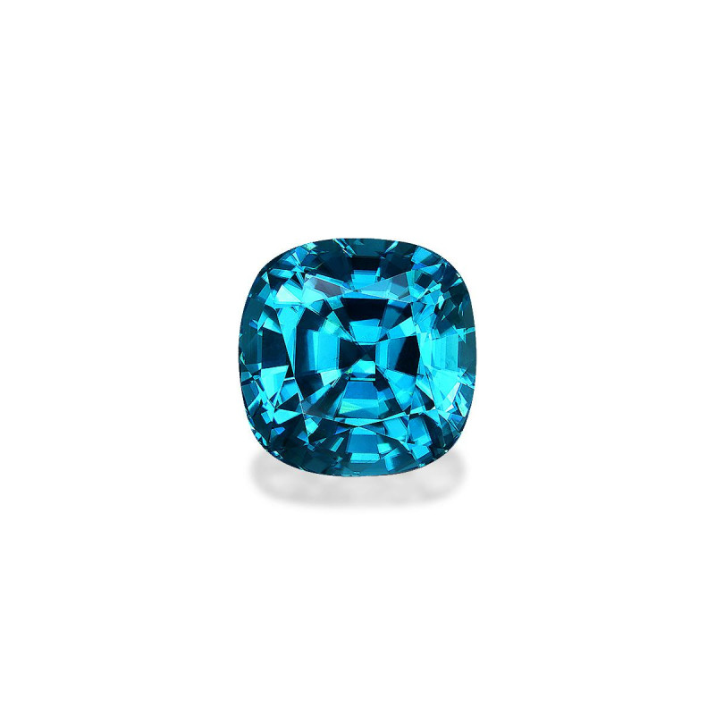 CUSHION-cut Blue Zircon Blue 11.77 carats