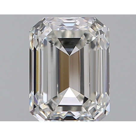 الماس على شكل زمرد بوزن 0.6 قيراط