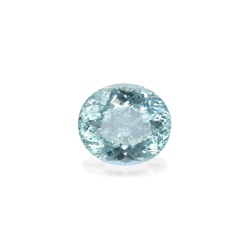 Aquamarin lengte OVAL Seafoam Green 15.22 karaten