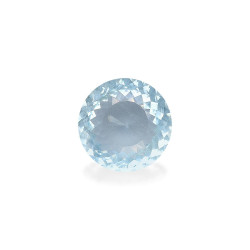 Aguamarina taille ROND Bleu...