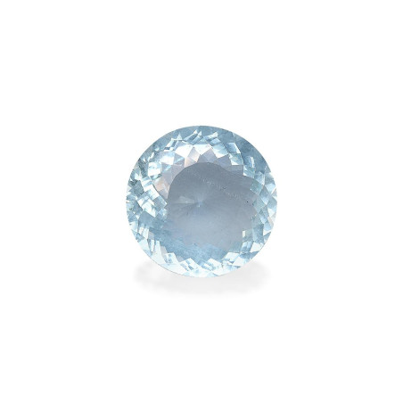 Aguamarina taille ROND Bleu Ciel 14.36 carats
