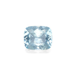 CUSHION-cut Aquamarine Sky...