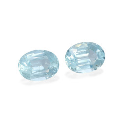 Ovaal geslepen Baby Blauwe Aquamarijn van 17,80 karaat
