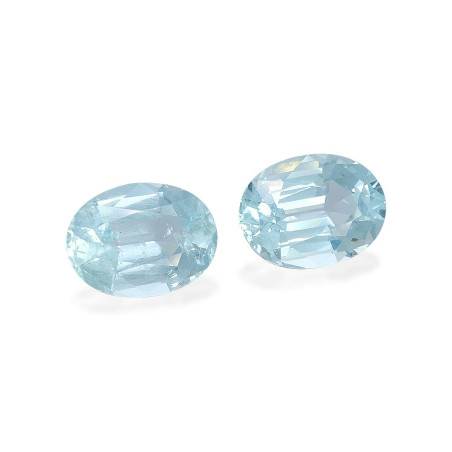Aguamarina taille OVALE Baby Blue 17.80 carats