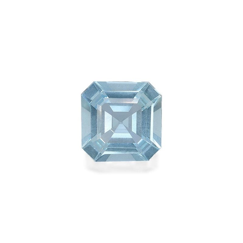 海蓝宝 taille 方块 蔚蓝色的婴儿 2.46 carats