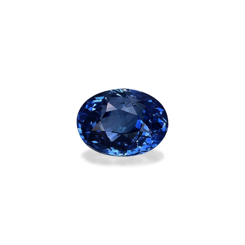 Saphir bleu taille OVALE Bleu 3.06 carats
