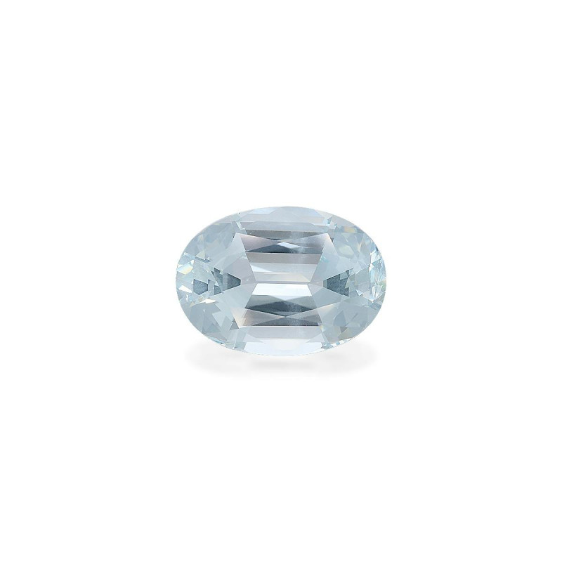 Aquamarin lengte OVAL Himmelblau 19.74 karaten