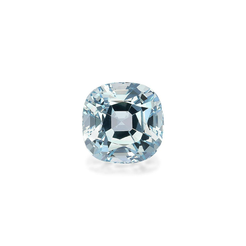 CUSHION-cut Aquamarine Baby Blue 11.63 carats