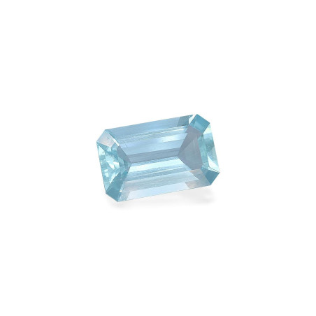 Aguamarina taille RECTANGULARE Baby Blue 12.86 carats