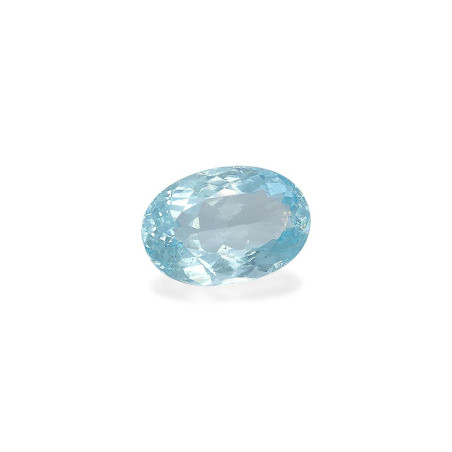 Aguamarina taille OVALE Bleu Ciel 15.63 carats