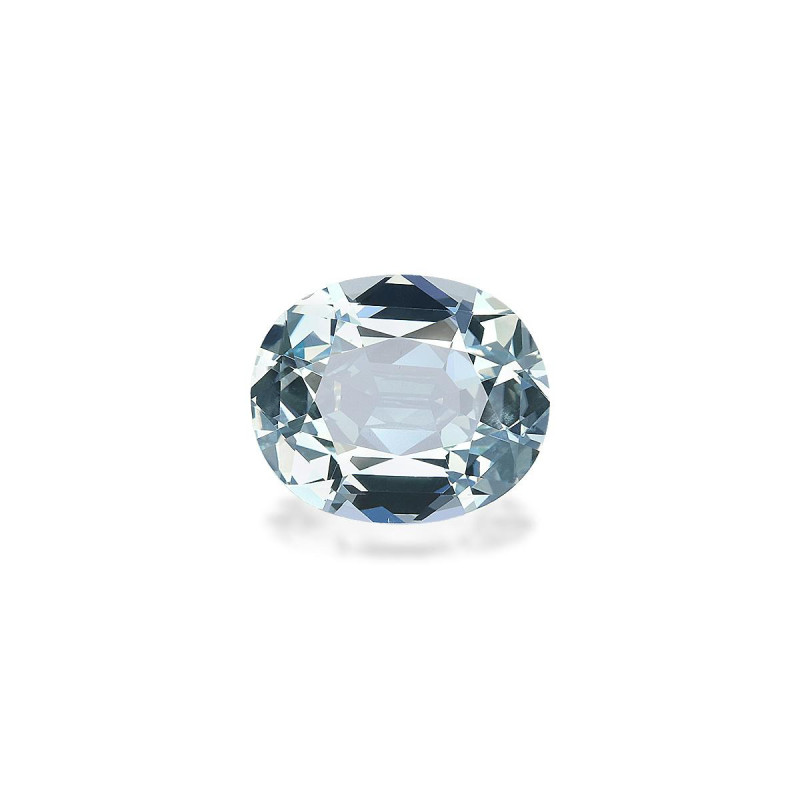 Aquamarin lengte OVAL Himmelblau 9.21 karaten