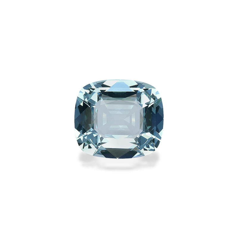 Aquamarin lengte KISSEN Baby blau 9.39 karaten