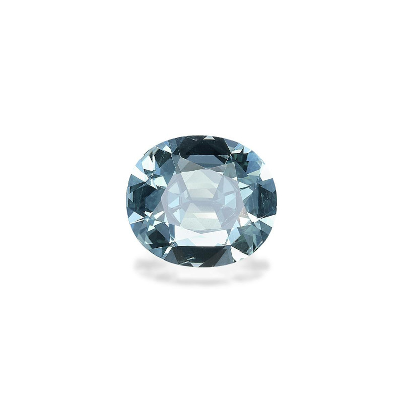 OVAL-cut Aquamarine Baby Blue 7.82 carats