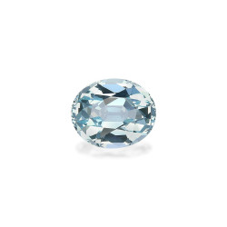 OVAL-cut Aquamarine Sky...