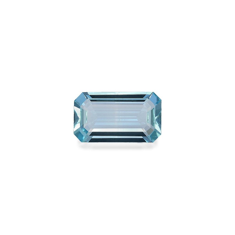 Aquamarin lengte RECHTECKIG Baby blau 5.82 karaten
