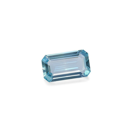 Aguamarina taille RECTANGULARE Baby Blue 5.82 carats
