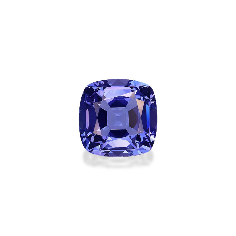 CUSHION-cut Tanzanite Violet Blue 4.51 carats
