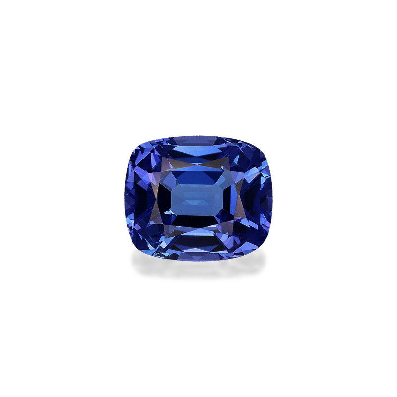 CUSHION-cut Tanzanite Violet Blue 3.66 carats