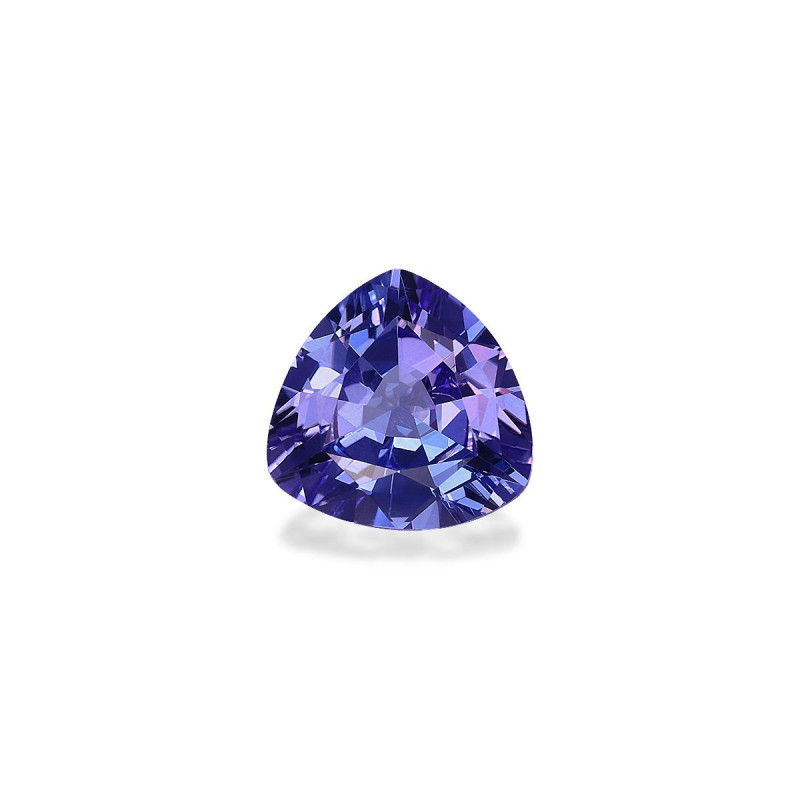 Trilliant-cut Tanzanite Violet Blue 2.62 carats