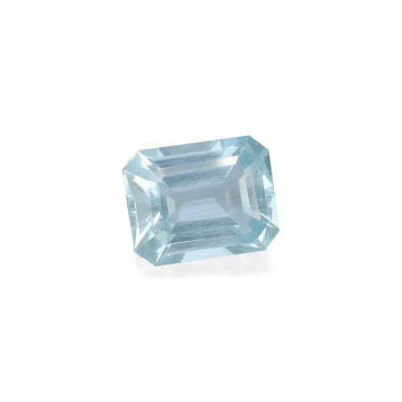 RECTANGULAR-cut Aquamarine Sky Blue 3.74 carats