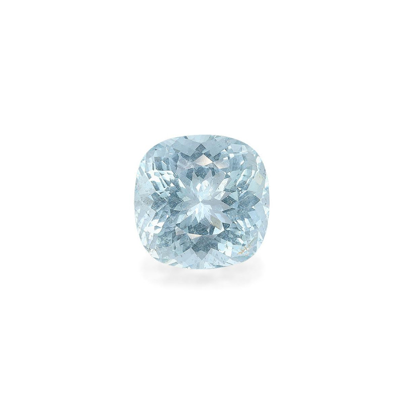 Aquamarin lengte KISSEN Baby blau 12.18 karaten